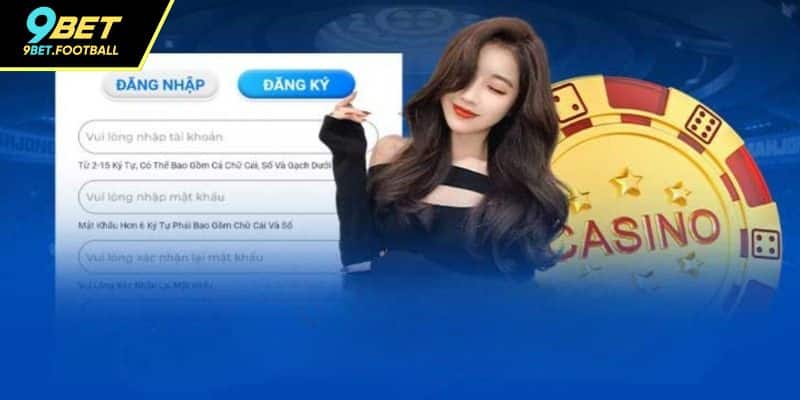 Lỗi không thể đăng nhập 9BET và khắc phục