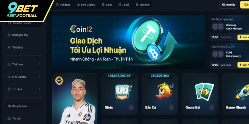 Tìm hiểu sơ lược về nền tảng 9BET